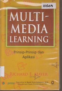 Image of MULTIMEDIA LEARNING PRINSIP-PRINSIP APLIKASI