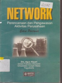 Image of NETWORK  PERENCANAAN DAN PENGAWASAN AKTIVITAS PERUSAHAAN  EDISI PERTAMA