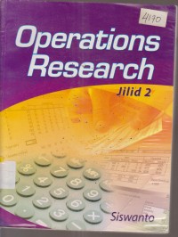Image of OPERATIONS RESEARCH JILID 2