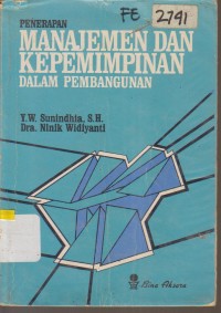 Image of PENERAPAN MANAJEMEN DAN KEPEMIMPINAN DALAM PEMBANGUNAN