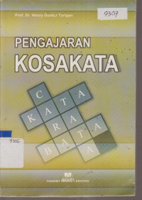 Image of PENGAJARAN KOSAKATA