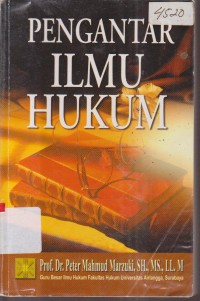 Image of PENGANTAR ILMU HUKUM