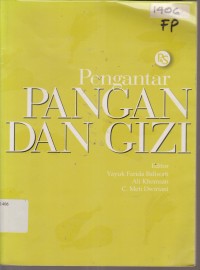 Image of PENGANTAR PANGAN DAN GIZI