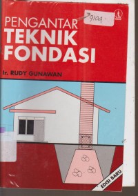 Image of PENGANTAR TEKNIK FONDASI