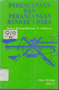 Image of PERENCANAAN DAN PERANCANGAN BANDAR UDARA