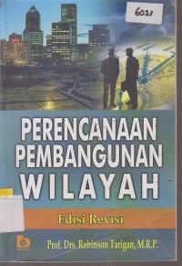 Image of PERENCANAAN PEMBANGUNAN WILAYAH EDISI REVISI
