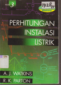 Image of PERHITUNGAN INSTALASI LISTRIK VOLUME 3