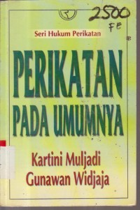 Image of PERIKATAN PADA UMUMNYA