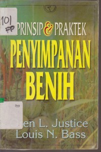 Image of PRINSIP & PRAKTEK PENYIMPANAN BENIH