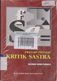 Image of PRINSIP-PRINSIP KRITIK SASTRA