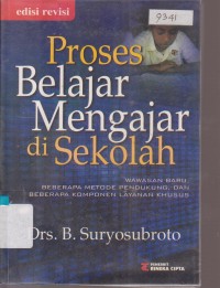 Image of PROSES BELAJAR MENGAJAR DI SEKOLAH