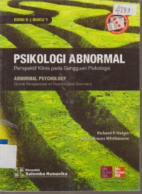 Image of PSIKOLOGI ABNORMAL PERSPEKTIF KLINIS PADA GANGGUAN PSIKOLOGIS EDISI 6 BUKU 1