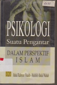 Image of PSIKOLOGI SUATU PENGANTAR DALAM PERSPEKTIF ISLAM