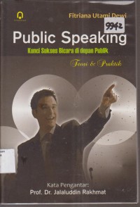 Image of PUBLIC SPEAKING KUNCI SUKSES BICARA DIDEPAN PUBLIK