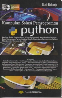 Image of KUMPULAN SOLUSI PEMROGRAMAN PYTHON