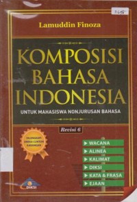 Image of KOMPOSISI BAHASA INDONESIA UNTUK MAHASISWA NON JURUSAN BAHASA