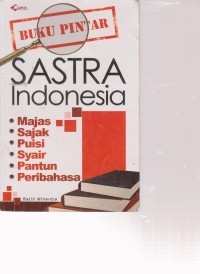 Image of BUKU PINTAR SASTRA INDONESIA