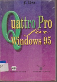 Image of QUATTRO PRO FOR WINDOWS 95