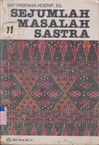 Image of SEJUMLAH MASALAH SASTRA