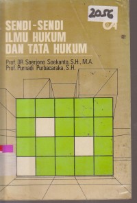 Image of SENDI SENDI ILMU HUKUM DAN TATA HUKUM