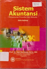 Image of SISTEM AKUNTANSI PENYUSUNAN PROSEDUR DAN METODE