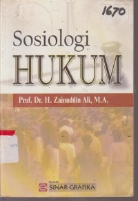 Image of SOSIOLOGI HUKUM