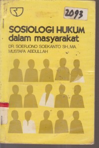 Image of SOSIOLOGI HUKUM DALAM MASYARAKAT