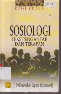 Image of SOSIOLOGI TEKS PENGANTAR DAN TERAPAN