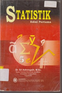 Image of STATISTIK EDISI PERTAMA
