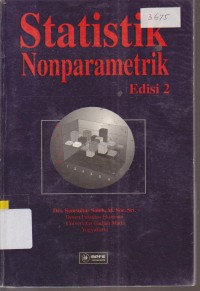 Image of STATISTIK NONPARAMETRIK EDISI 2