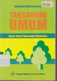 Image of TAKSONOMI UMUM DASAR-DASAR TAKSONOMI TUMBUHAN