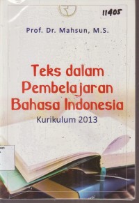 Image of TEKS DALAM PEMBELAJARAN BAHASA INDONESIA KURIKULUM 2013
