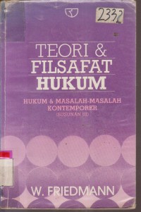 Image of TEORI DAN FILSAFAT HUKUM