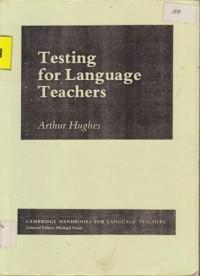 Image of TESTING FOR LENGUAGE TEACHER