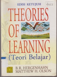 Image of THEORIES OF LEARNING ( TEORI BELAJAR )