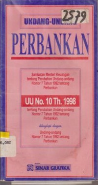Image of UNDANG-UNDANG PERBANKAN