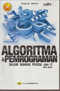 Image of ALGORITMA DAN PEMROGRAMAN DALAM BAHASA PASCAL DAN C EDISI REVISI