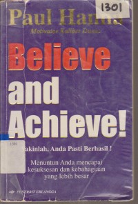Image of BELIEVE AND ACHIEVE