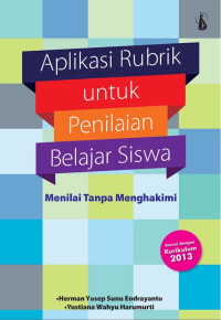 Image of APLIKASI RUBRIK UNTUK PENILAIAN BELAJAR SISWA