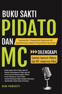 Image of BUKU SAKTI PIDATO DAN MC