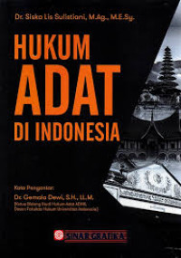 Image of Hukum Adat di Indonesia