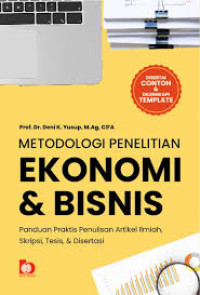 Image of METODOLOGI PENELITIAN EKONOMI DAN BISNIS
