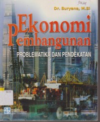 Image of EKONOMI PEMBANGUNAN PROBLEMATIKA DAN PENDEKATAN