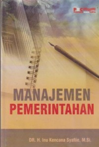 Image of MANAJEMEN PEMERINTAHAN