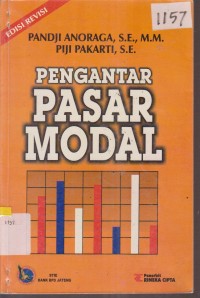 Image of PENGANTAR PASAR MODAL