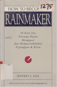 Image of HOW TO BECOME RAINMAKER